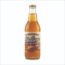 Refresco artesanal de Zacatlán Delison sabor manzana.